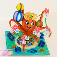 Tom The Octopus Tom is part of the Sweet Summer Collaboration hosted by Tartas Imposibles of Isabel Tamargo. I hope you like it!