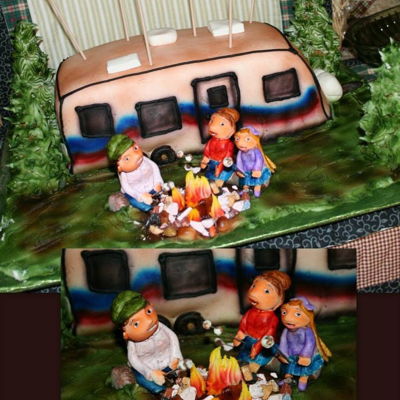Camping Cake Camping Cake