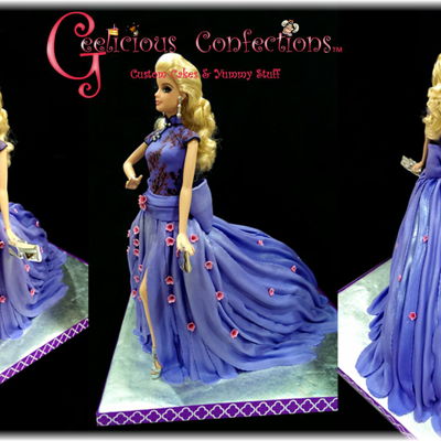 Cherry Blossom Barbie Cake Cherry Blossom Barbie Cake