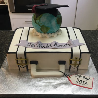 College Grad Cake For International Business College Grad Cake For International Business
