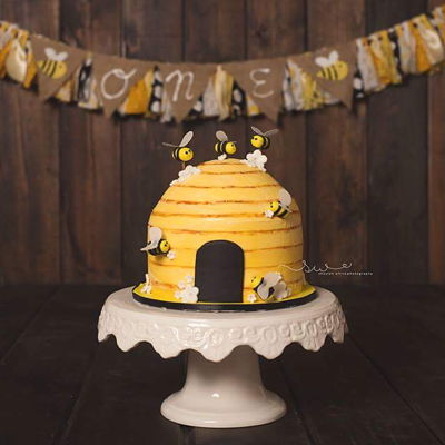 Beehive Smash Cake Beehive Smash Cake