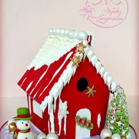 Gingerbread House Gingerbread house - Royal icing and fondant