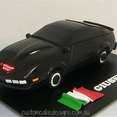 Knight Rider Kitt Car Cake Knight Rider Kitt Car Cake