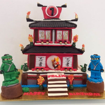 Lego Ninjago Cake Lego Ninjago Cake