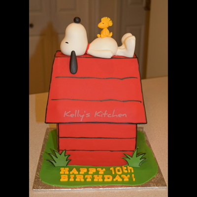Snoopy Birthday Cake Snoopy Birthday Cake