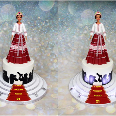 Fashion Show Themed Cake Fashion Show Themed Cake