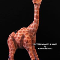 Pearl, The Giraffe Hi friends, this is my giraffe topper, 50 cm high. I used wires structure and airbrushing.