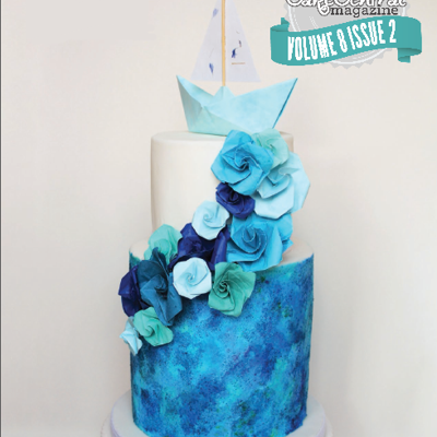 Origami Boat Cake For Cake Central Magazine Origami Boat Cake For Cake Central Magazine