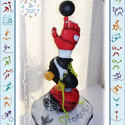 Roller Hockey - Sport Cakes For Peace Collaboration Roller Hockey - Sport Cakes For Peace Collaboration