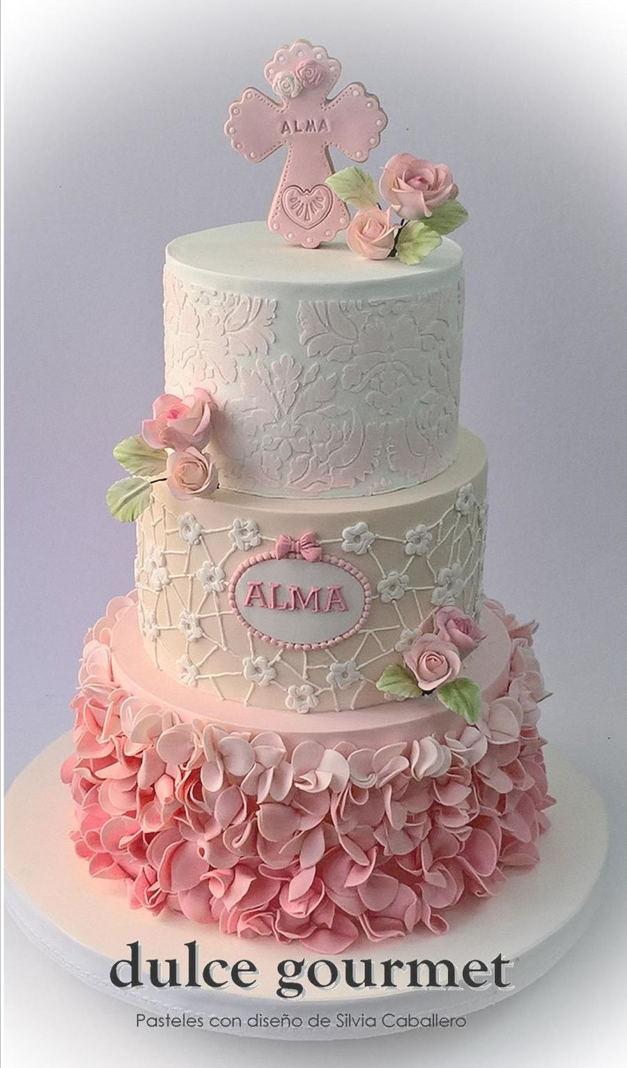 Baptism Cake - CakeCentral.com