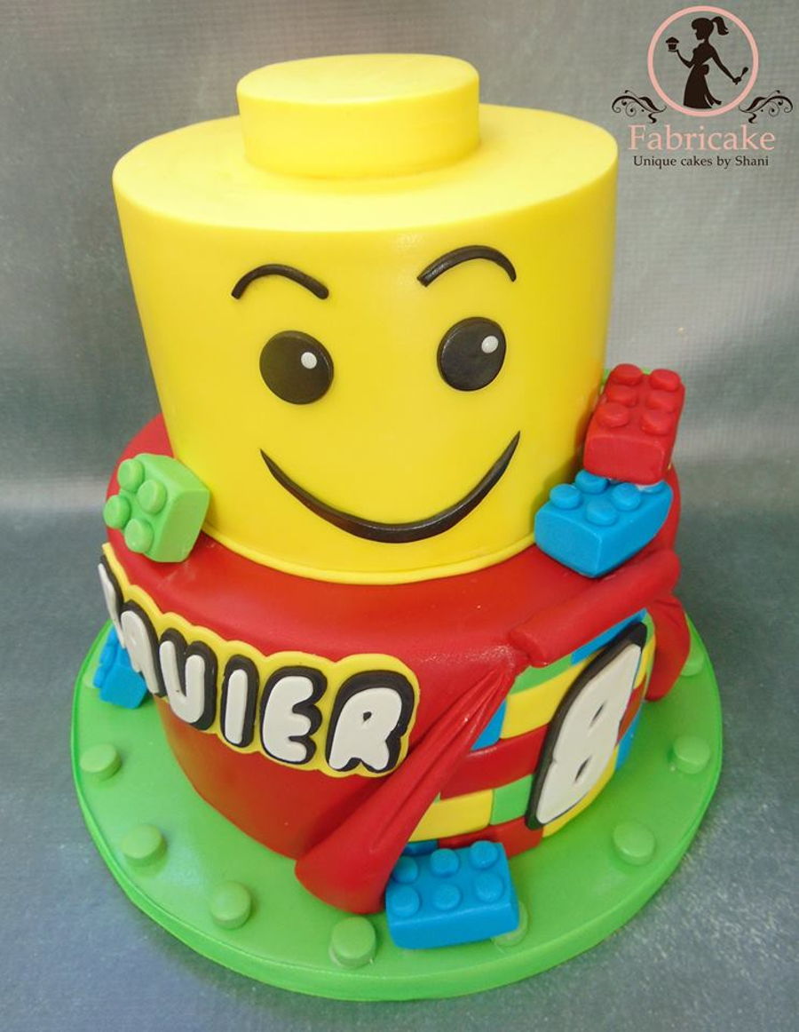 Lego Block Cake