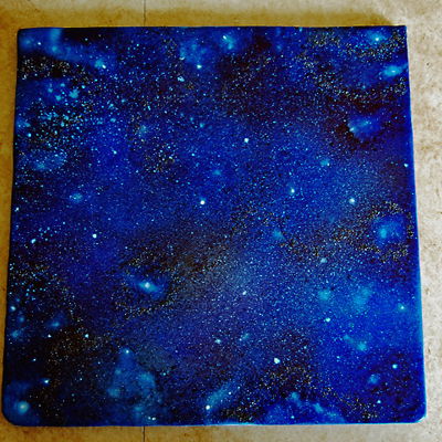 Star Wars Cake With Galaxy Cakeboard Star Wars Cake With Galaxy Cakeboard