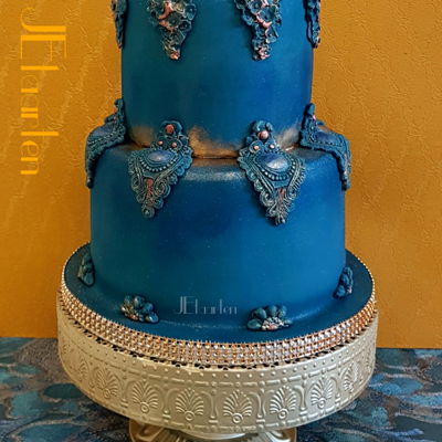 Wedding Cake Royal Blue Wedding Cake Royal Blue