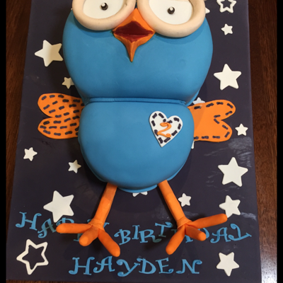 “Hoot” From “Giggle & Hoot”. (Carrot Cake). “Hoot” From “Giggle & Hoot”. (Carrot Cake).