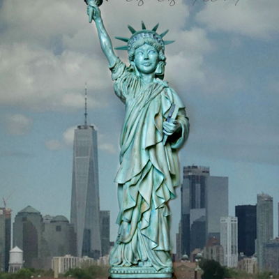 "statue Of Liberty" The Statue of Liberty was created for the Wonders of the World Challenge. She is made of modeling chocolate with robes of fondant and a...