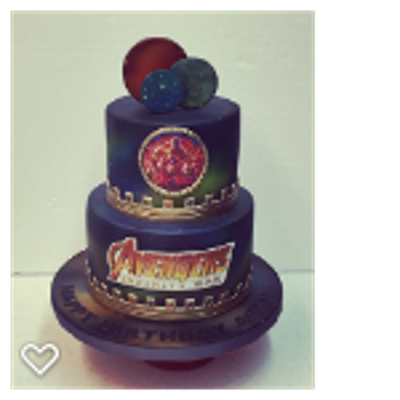 Avengers Infinity War Birthday Cake Avengers Infinity War Birthday Cake