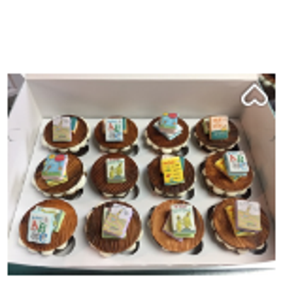 Book Cupcake Toppers Book Cupcake Toppers