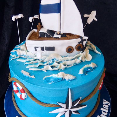 Sailboat Cake Sailboat Cake