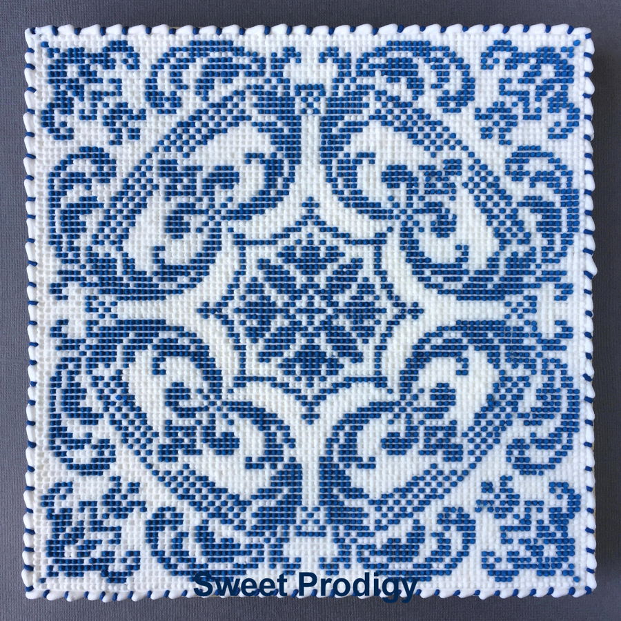 Blue Tile | Sweet Prodigy on Cake Central Blue Tile | Sweet Prodigy on Cake Central
