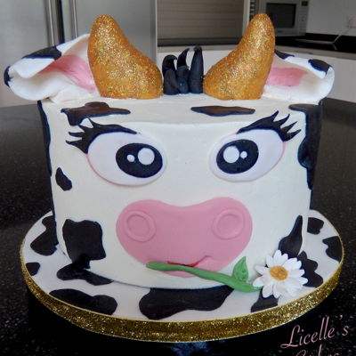 Cute Cow Cake Cute Cow Cake