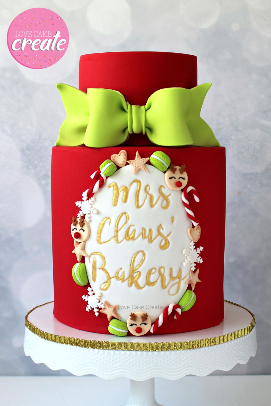 Mrs Claus' Bakery Cake Tutorial on Cake Central Mrs Claus' Bakery Cake Tutorial on Cake Central