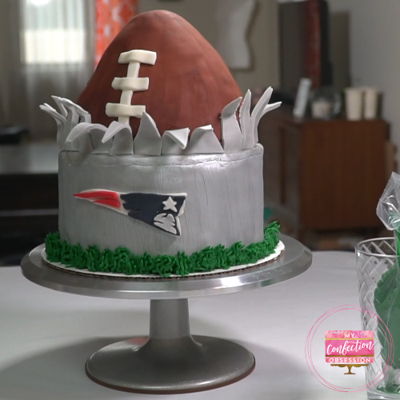 New England Patriots Football Cake on Cake Central