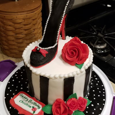 My First Shoe Cake My First Shoe Cake