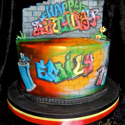 Graffiti Cake Graffiti Cake