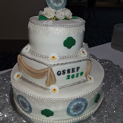 Gs Silver Award Cake Gs Silver Award Cake