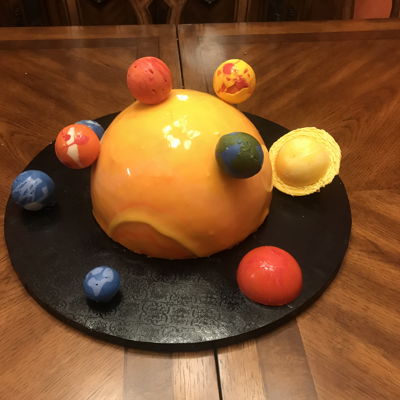 Sun And Planets Ice Cream Cake Sun And Planets Ice Cream Cake