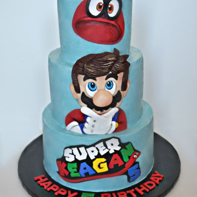 Super Mario Icing Smiles Cake Super Mario Icing Smiles Cake