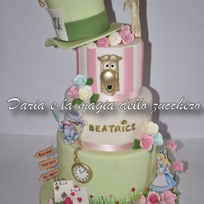 Alice In Wonderland Cake