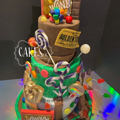 Prince's Willy Wonka Birthday Cake Prince's Willy Wonka Birthday Cake