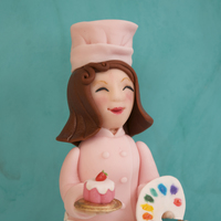 Cake Decorator akiko white