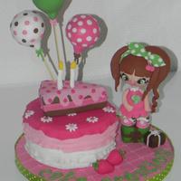 Cake Decorator cake creation
