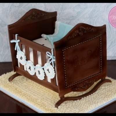 How to Make a Cradle Cake; A McGreevy Cakes Tutorial on Cake Central