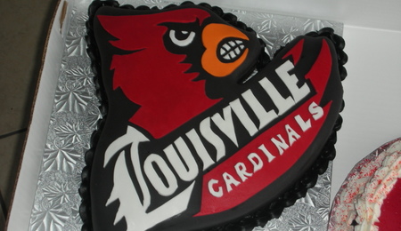 Louisville Cardinals Cakes - March Madness 2013