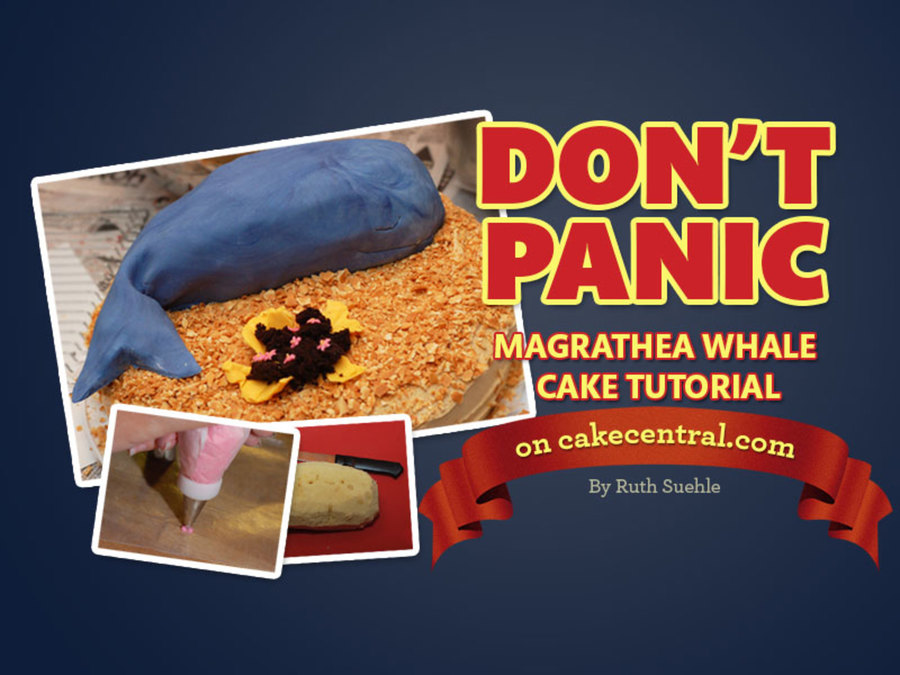 Hitchhiker’s Guide to the Galaxy Magrathea Cake Tutorial