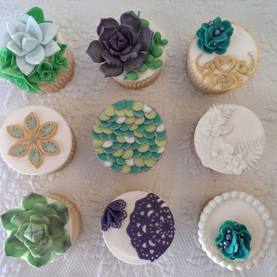 Succulent Cupcake Inspiration Challenge Winner! on Cake Central