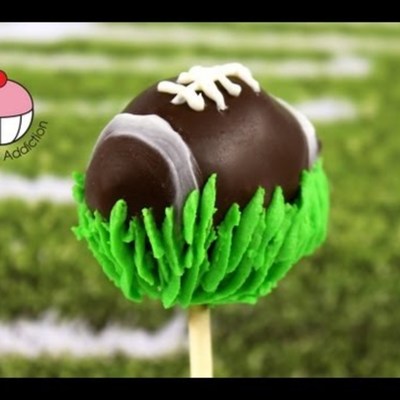 Football Cake Pops Tutorial on Cake Central