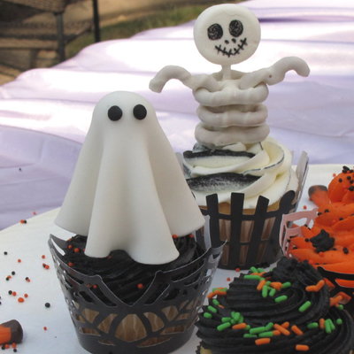 Easy Halloween Cupcake Decorations on Cake Central