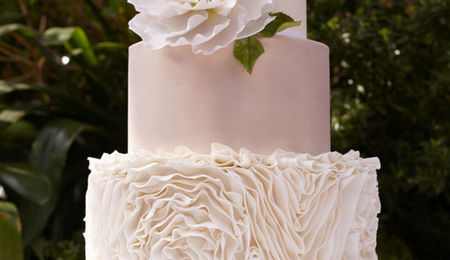 Elegant Cakes with Ruffles