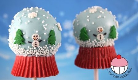 How-to Make Snow Globe Cakepops