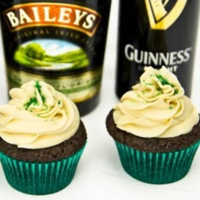 Guinness Chocolate Cupcakes with Bailey's Buttercream on Cake Central