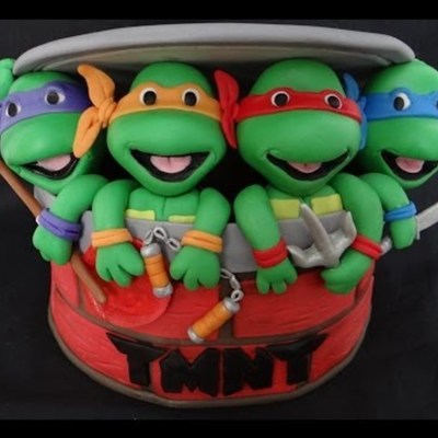 How To Make Fondant Ninja Turtles on Cake Central