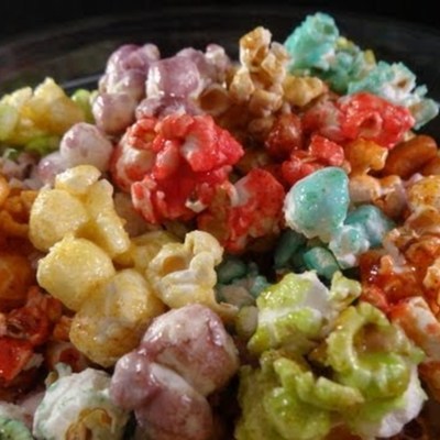 Rainbow Candy Popcorn on Cake Central