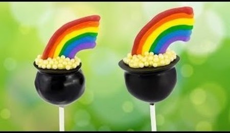 Pot of Gold Cake Pops