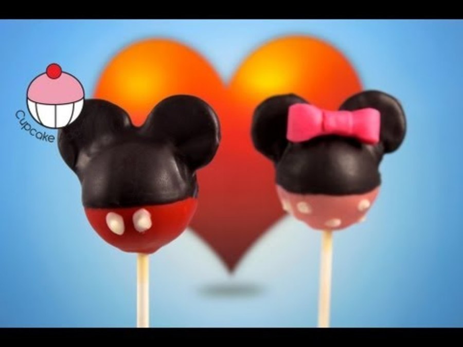 Mickey Mouse Cake Pops