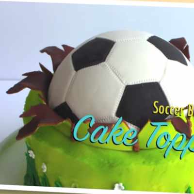 Soccer Ball Cake Topper on Cake Central