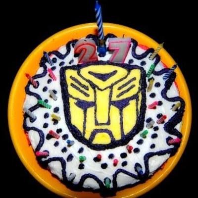 Transformers Buttercream Transfer on Cake Central